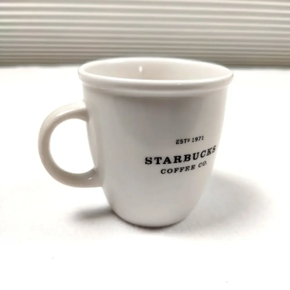 Minimalist Kitchen Vintage Collectable Classic 2002 Starbucks Barista Abbey Mug